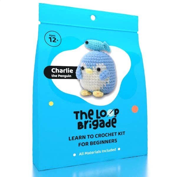 DIY Mini Crochet Kit - Charlie the Penguin