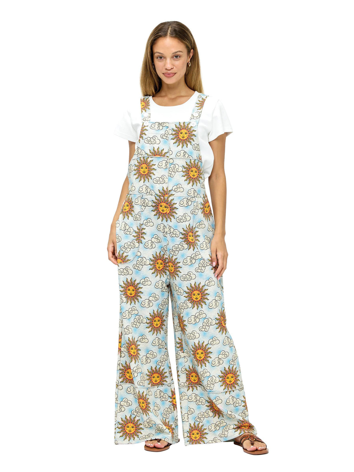 Celestial Sun Sky Overalls