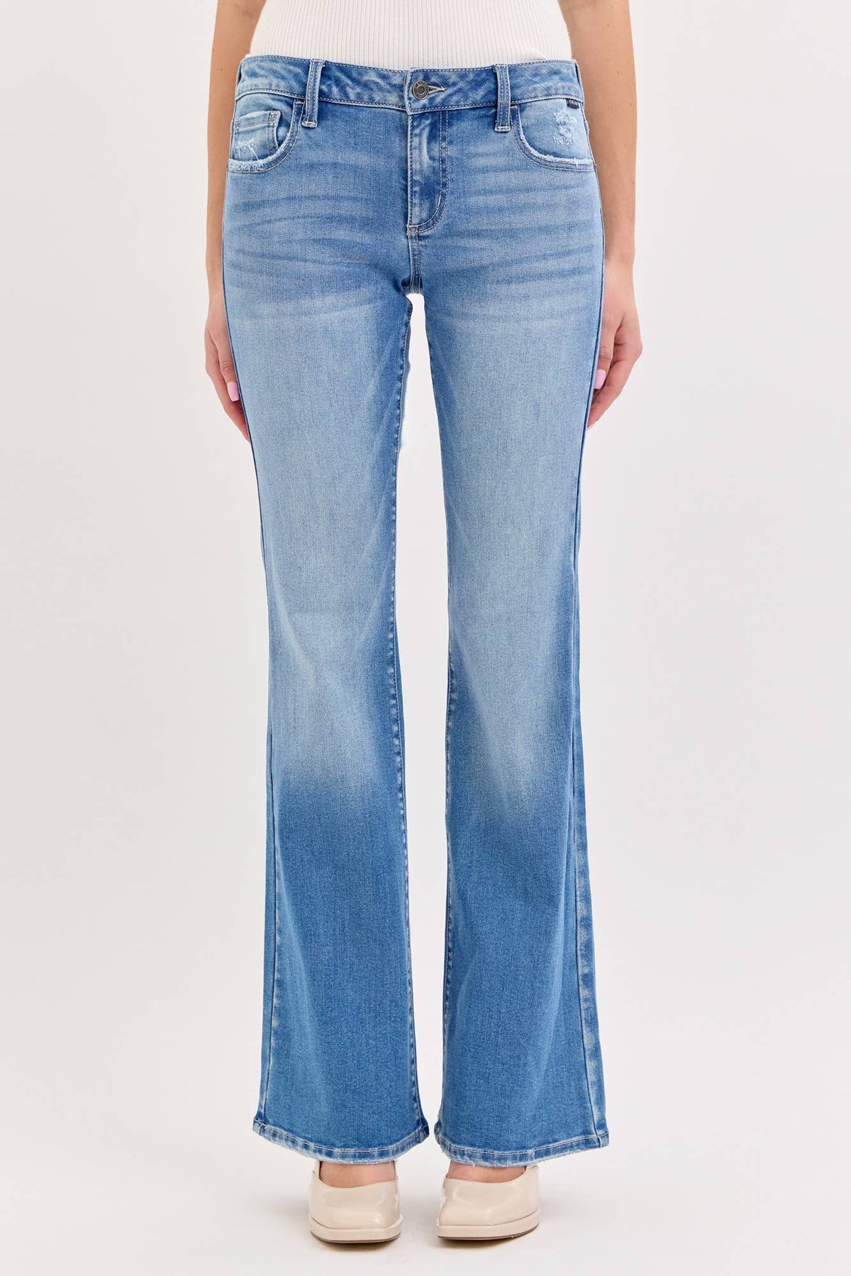 Clean Flare Jeans