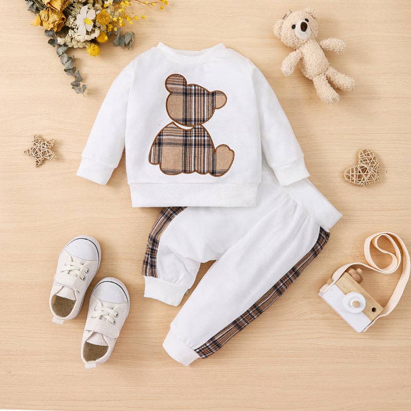 Bear Sweatshirt & Pants Set