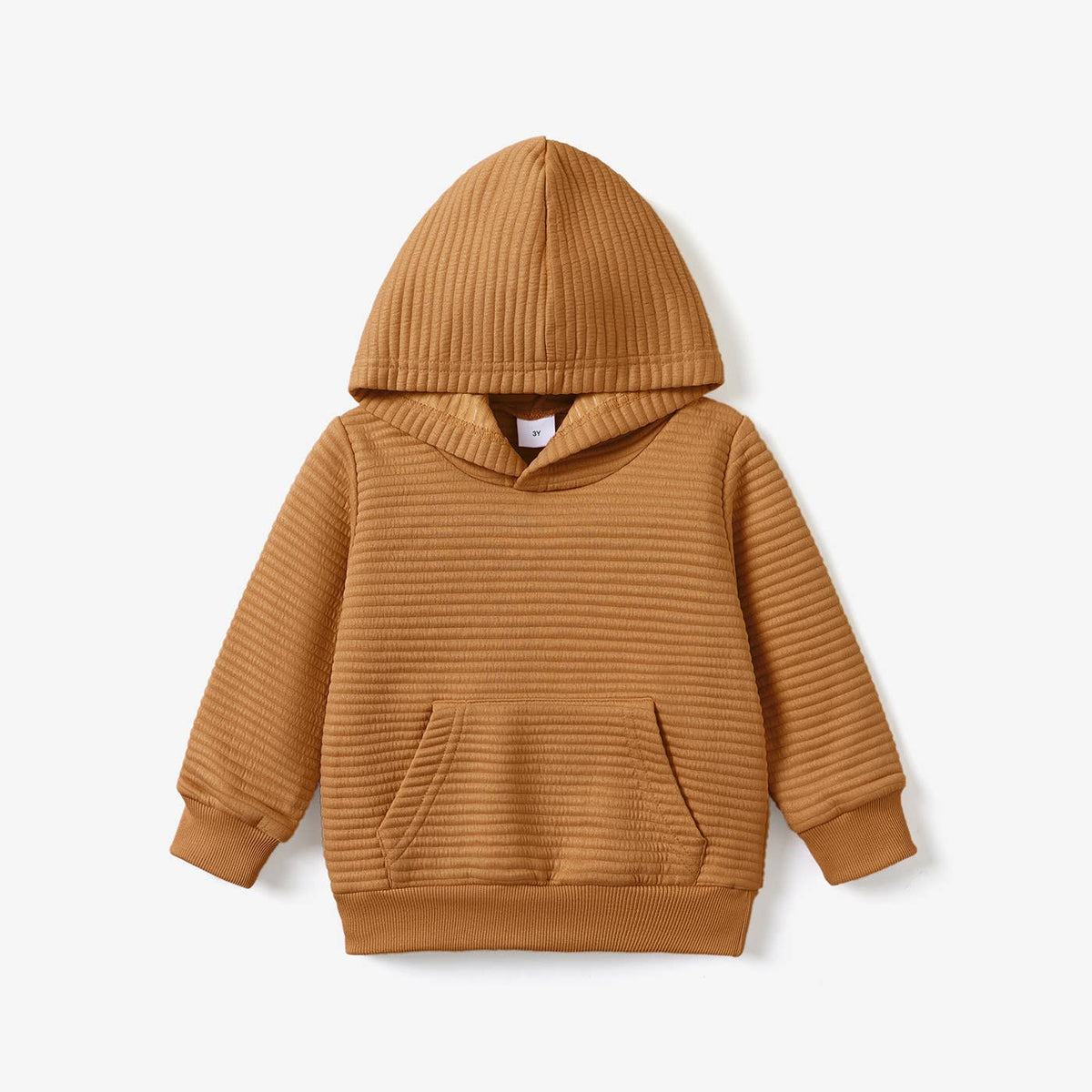 Kids Ribbed Hoodie