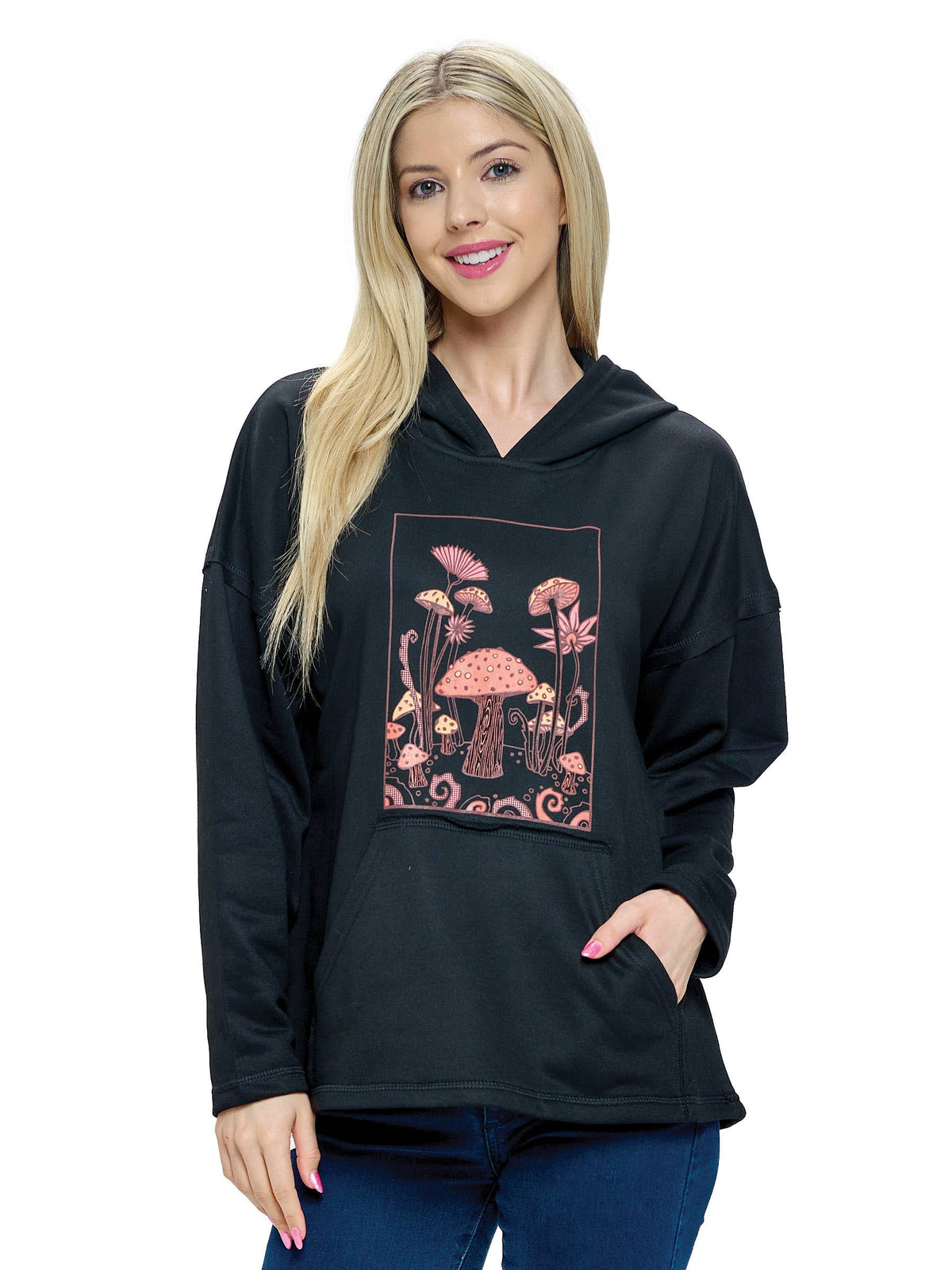 Boho Mushroom Hoodie