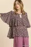Chiffon Ruffle Top