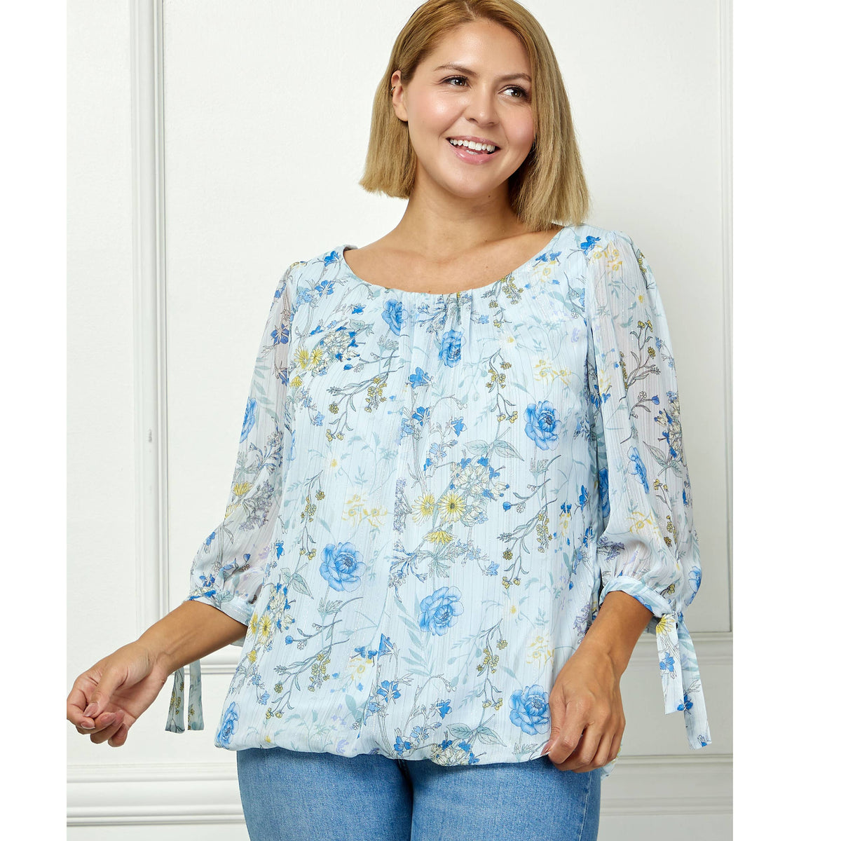 Spring Breeze Chiffon Blouse