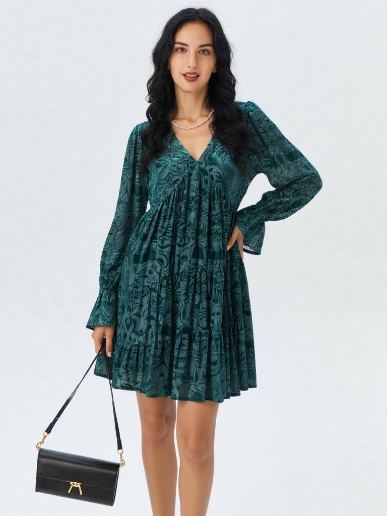 Velvet Mini Dress