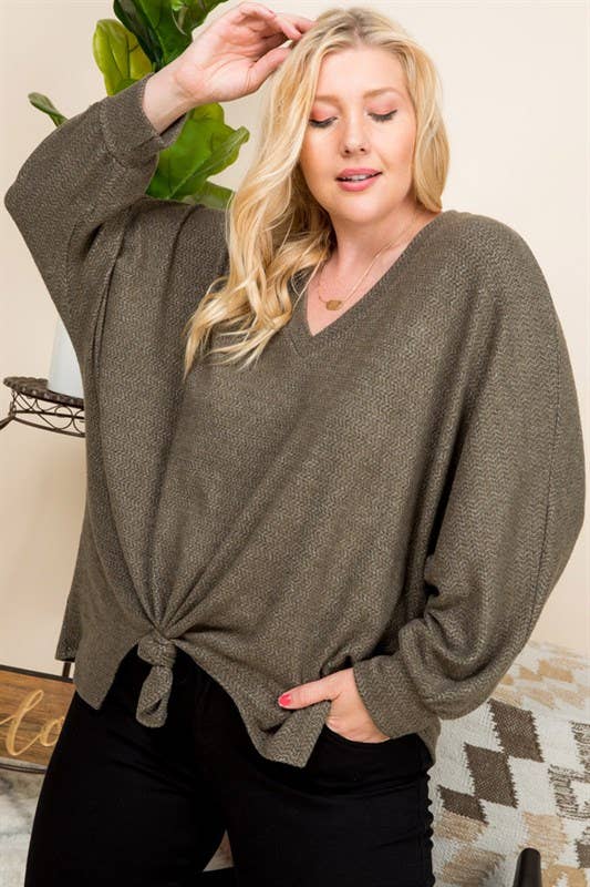 Brushed Terry Top