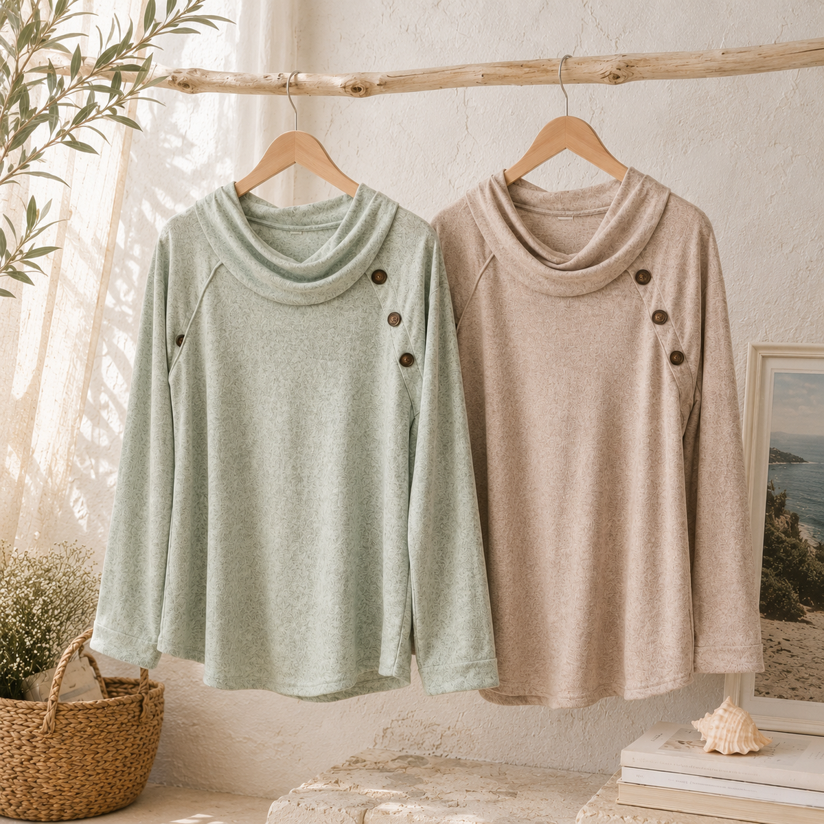 Cowl Neck Sweater