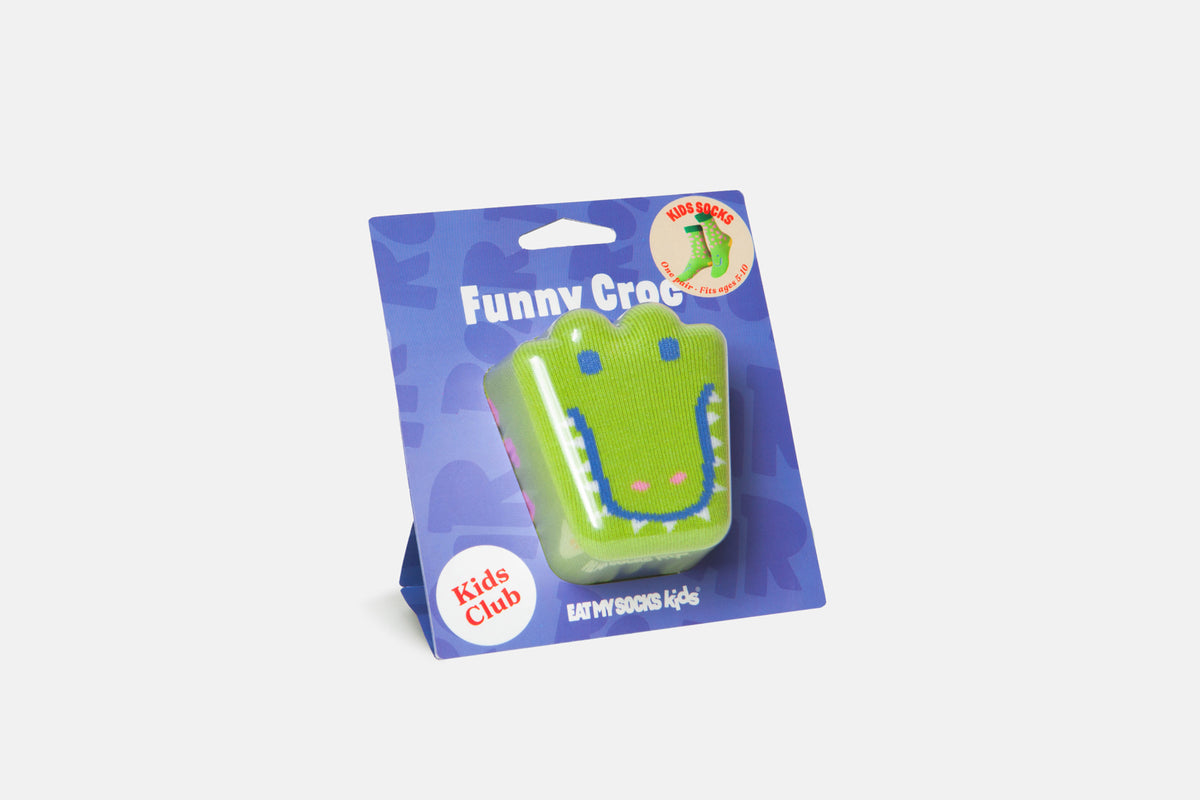 Kids Funny Croc Socks