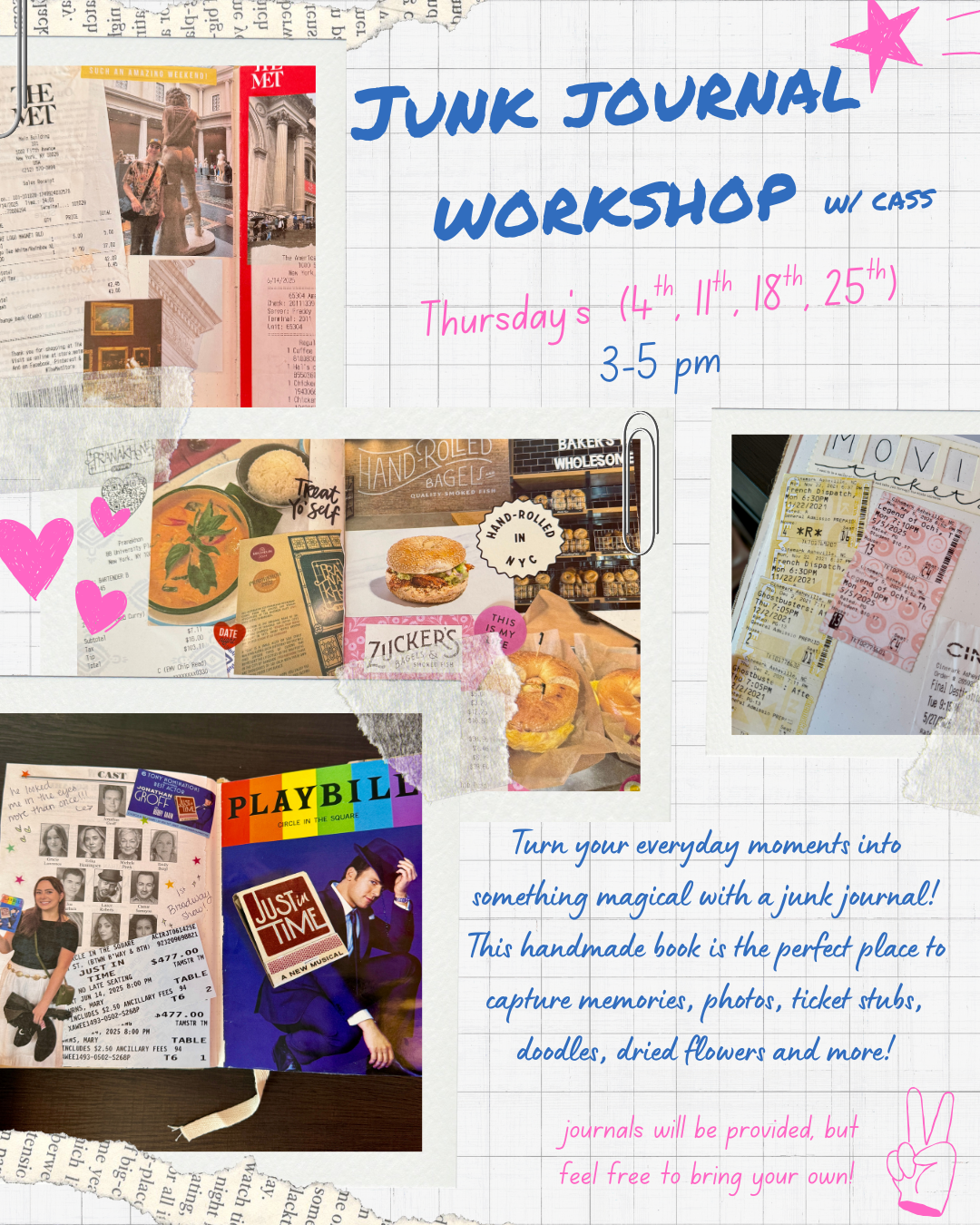 Junk Journal Workshop