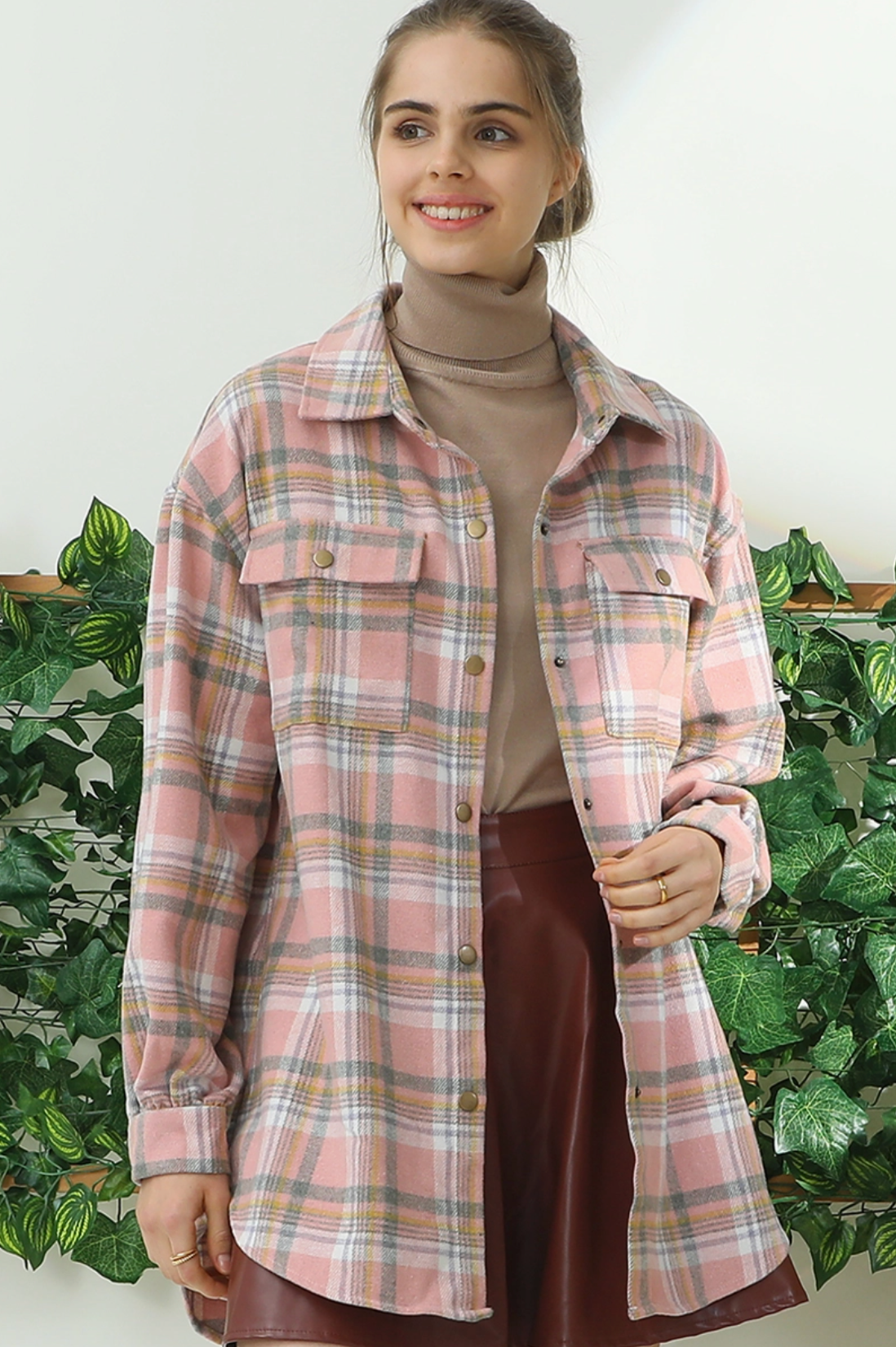 Flannel Plaid Shacket