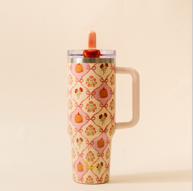 Pumpkin 40oz Tumbler