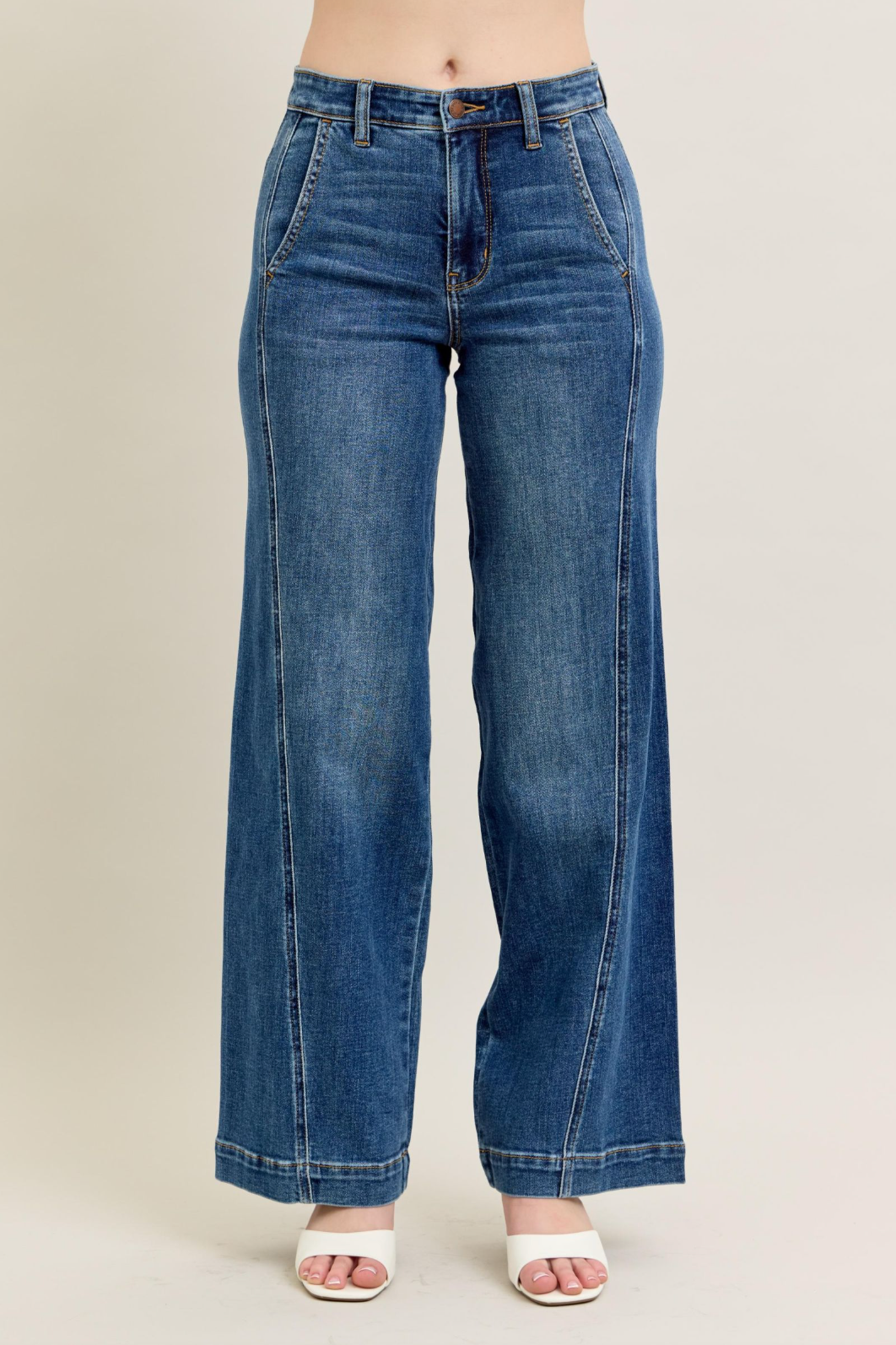 HW Trouser Wide Leg Jeans