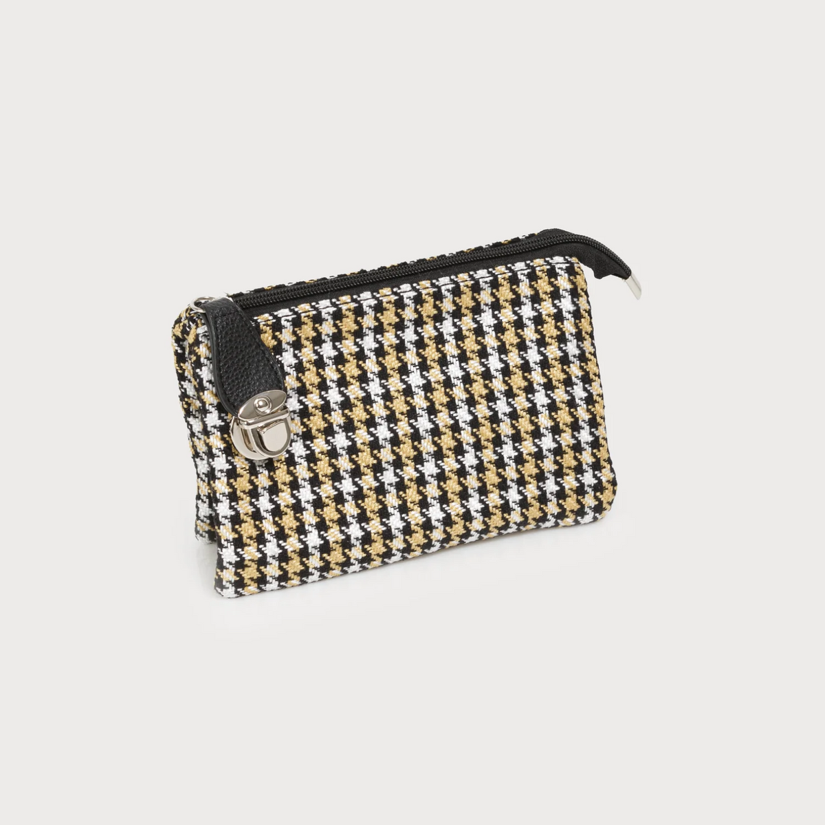 Crossbody Multi-Pocket Fabric Bag