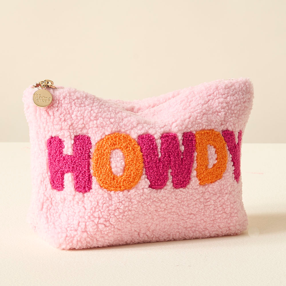 Plush Zipper Pouch