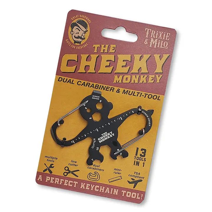 Cheeky Monkey Carabiner Multi-tool