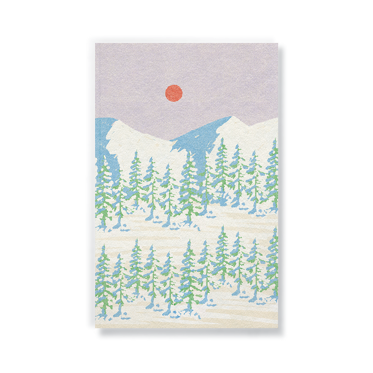 Snowy Mountains Classic Notebook