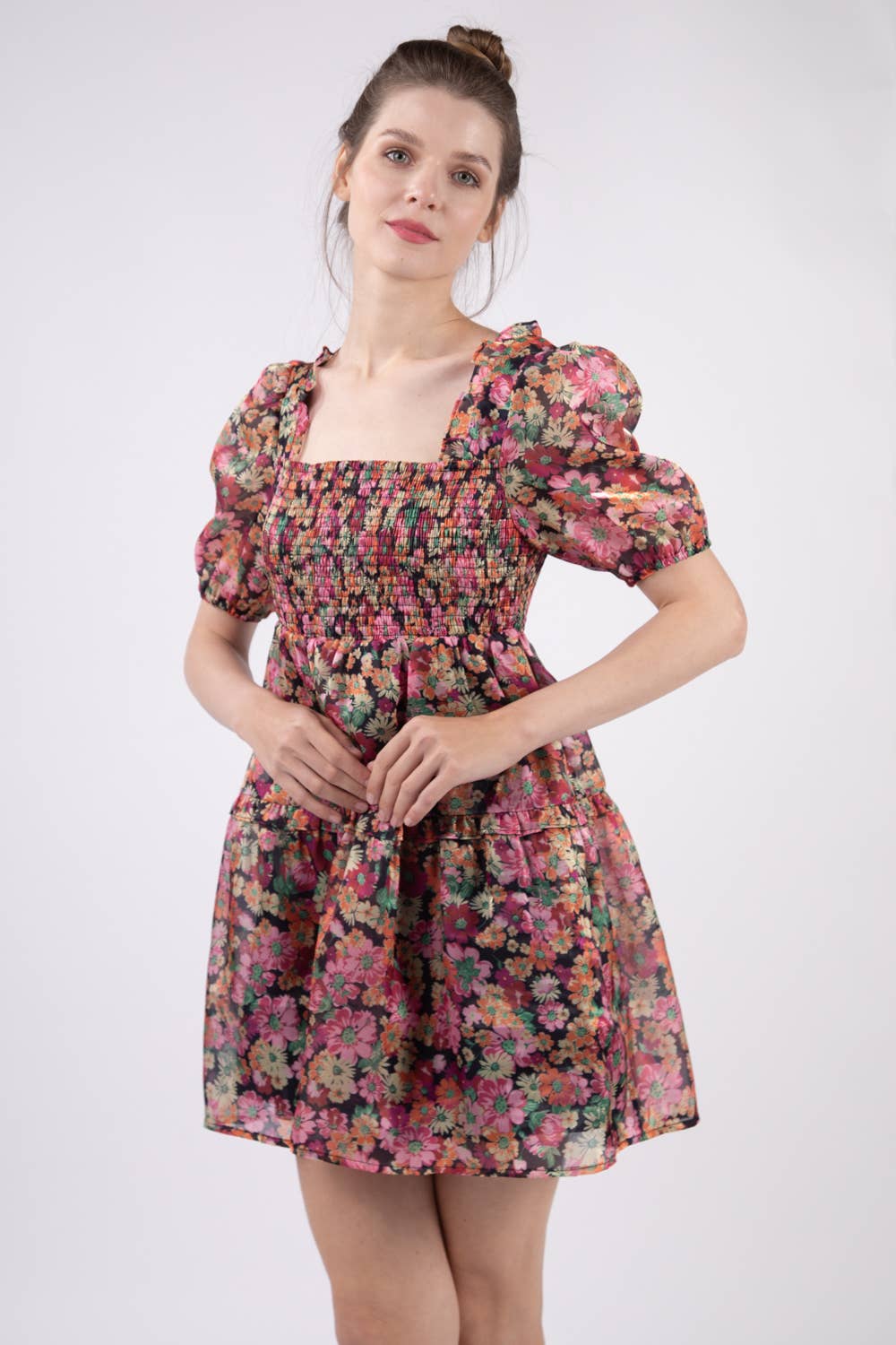 Organza Babydoll Dress
