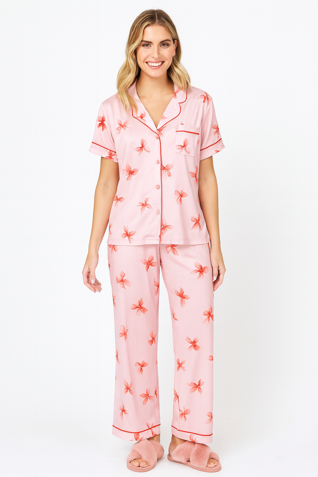 Bows Pajama Set