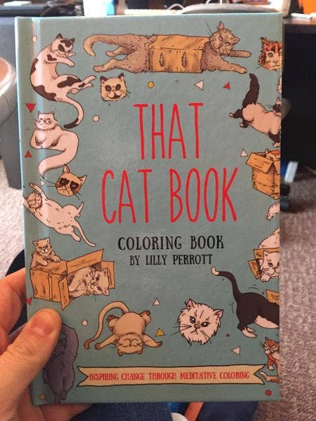 That Cat Book Coloring Book