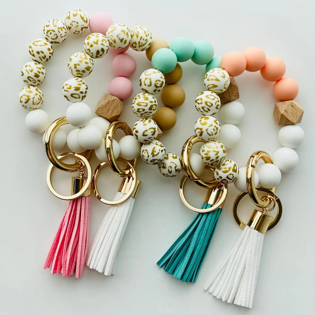 Beaded Wristlet & Tassel