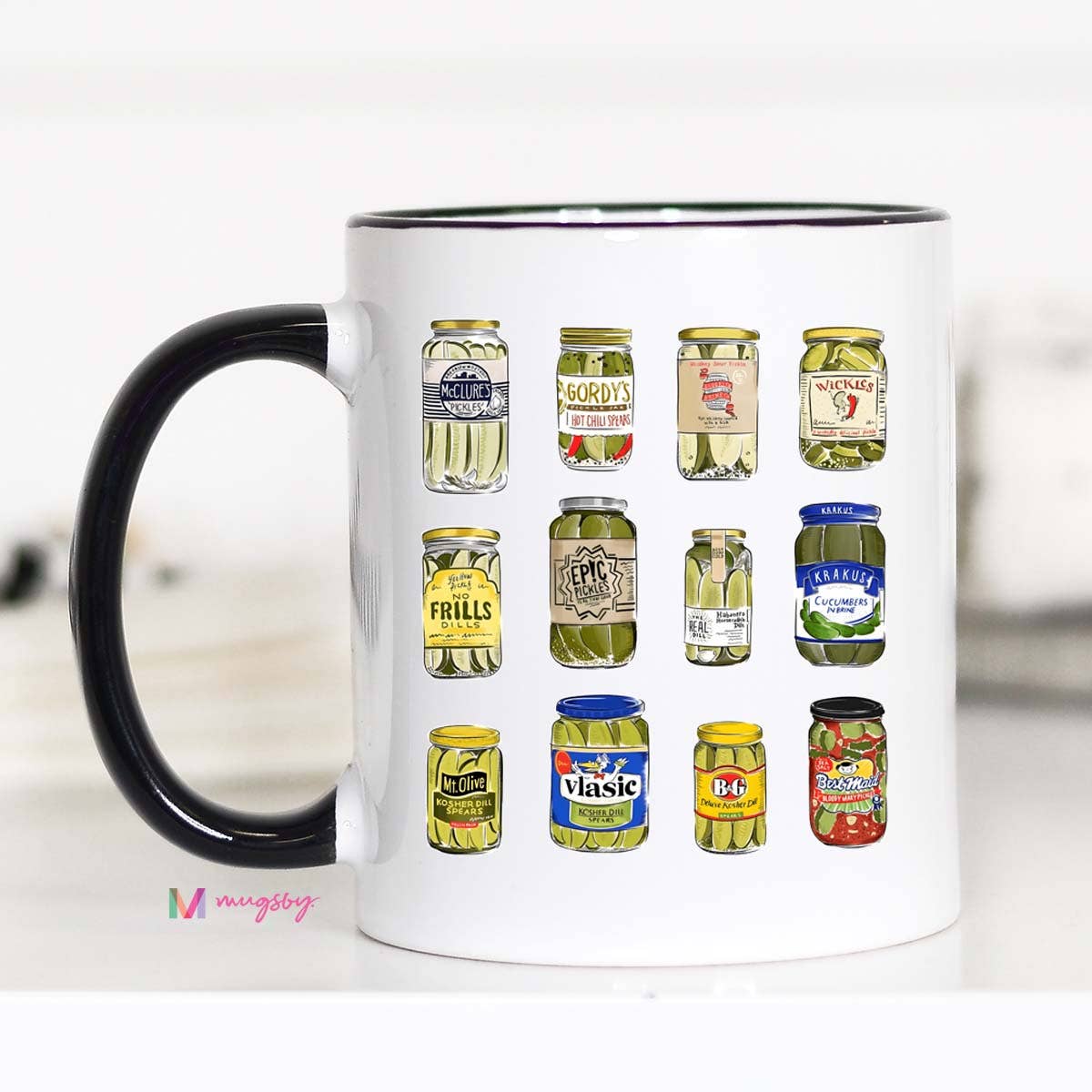 Pickle Jars Coffee Mug, Pickle Trend