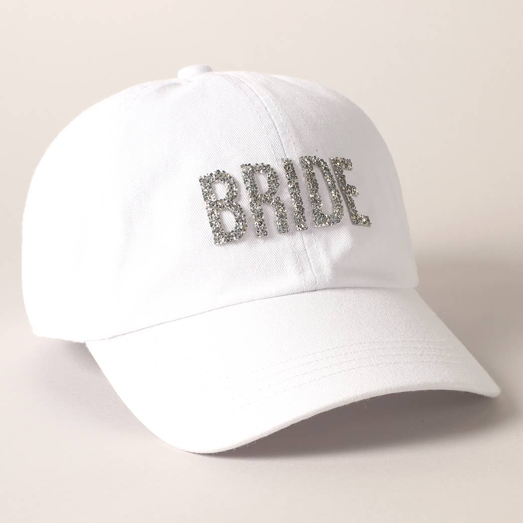 Bride Glitter Baseball Cap