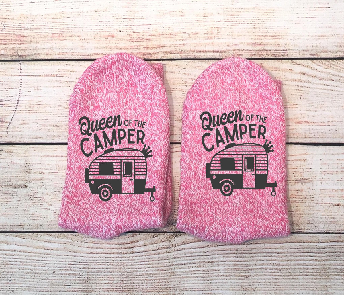 Queen of the Camper Socks