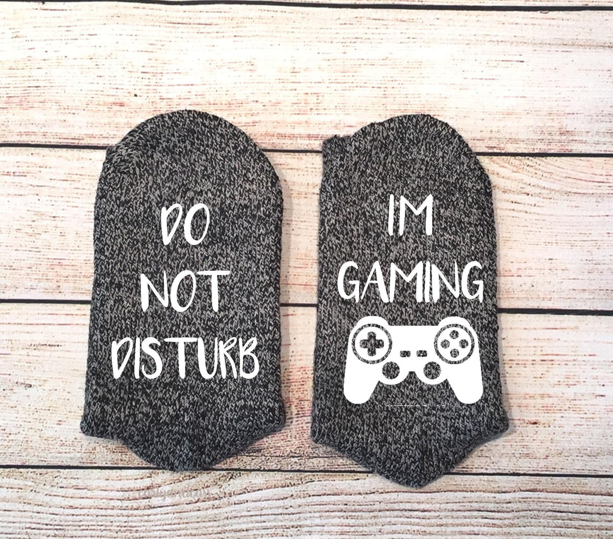 Do Not Disturb I'm Gaming Socks