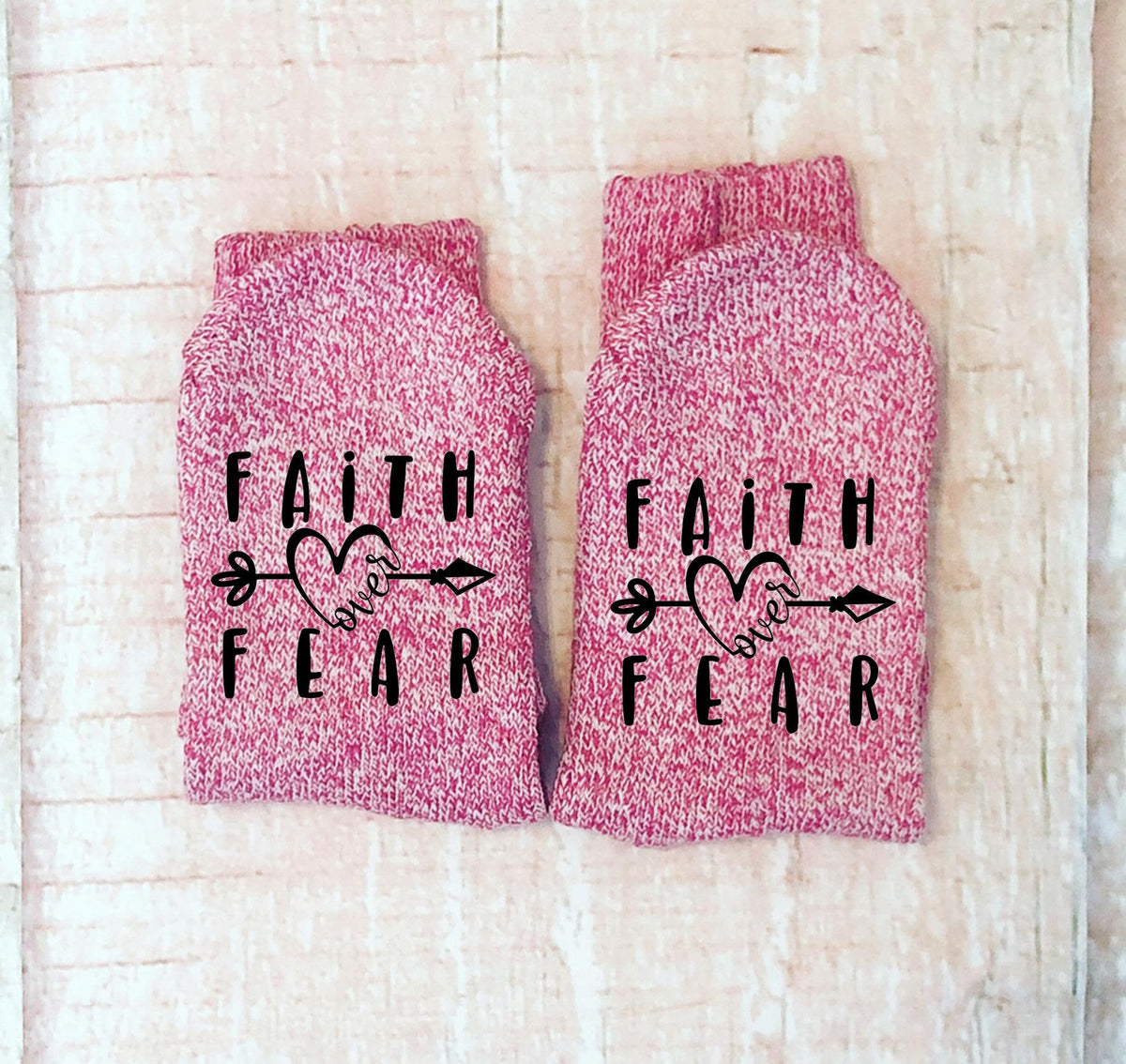 Faith Over Fear Socks