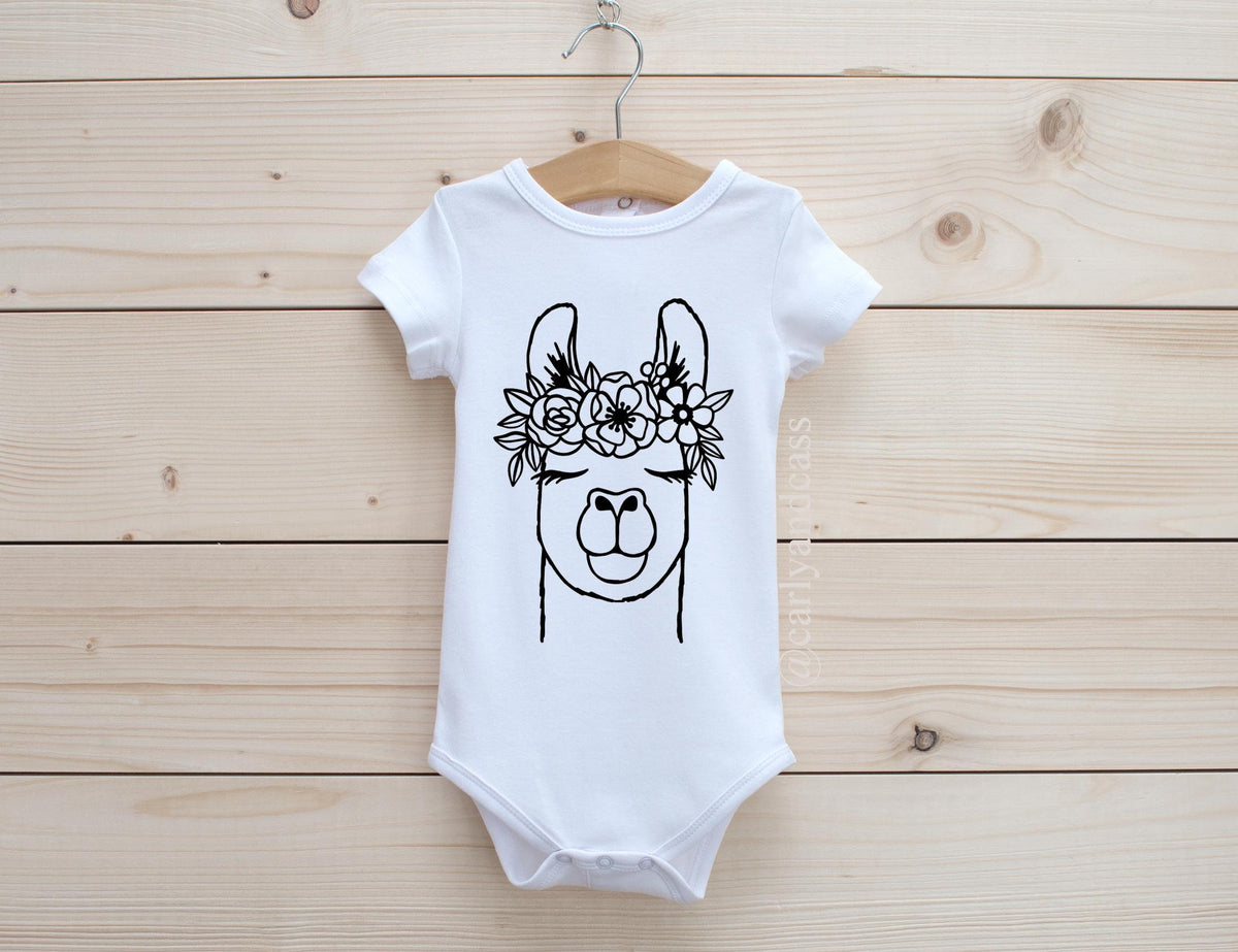 Llama Baby One Piece