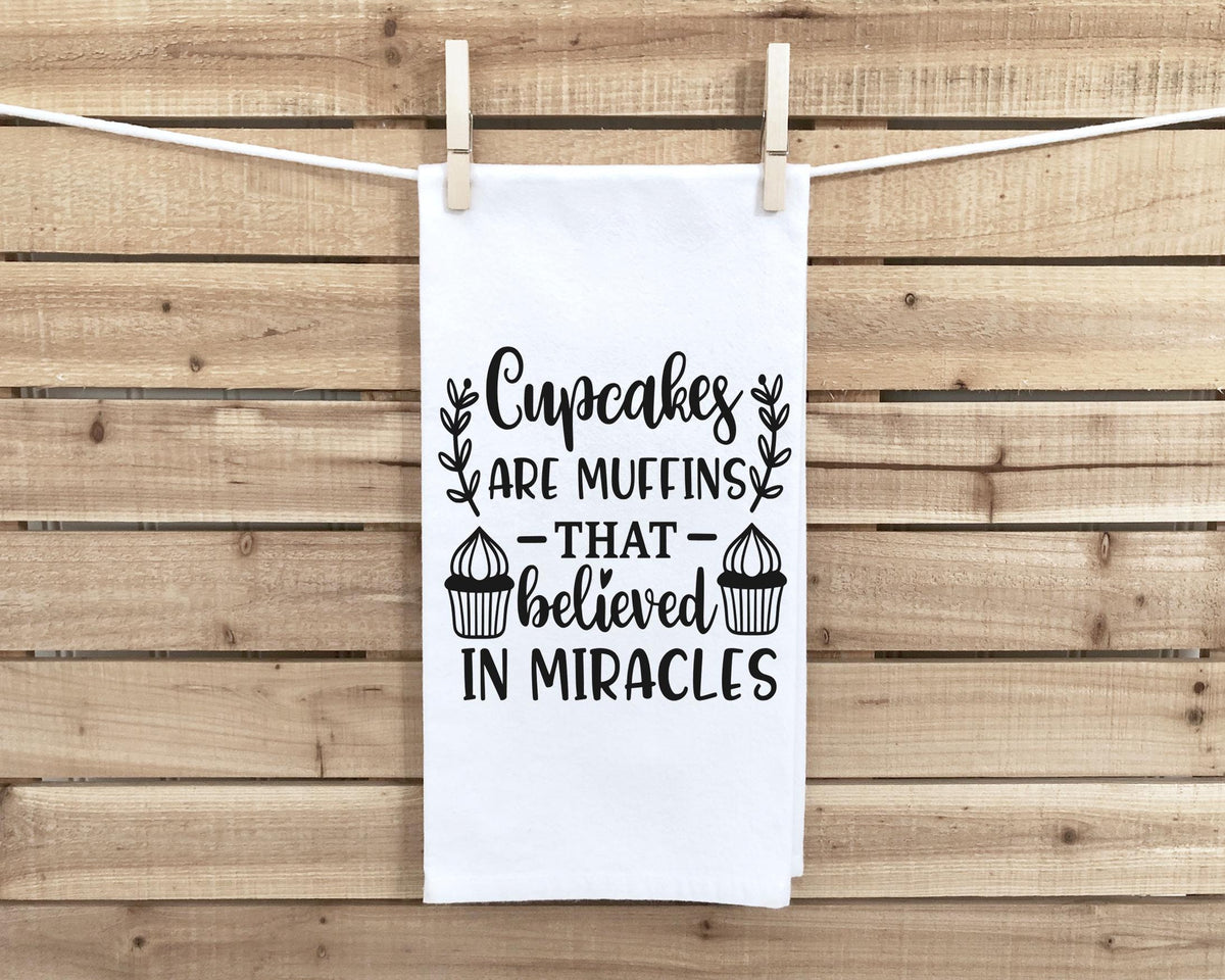 Cupcakes Dish Towel