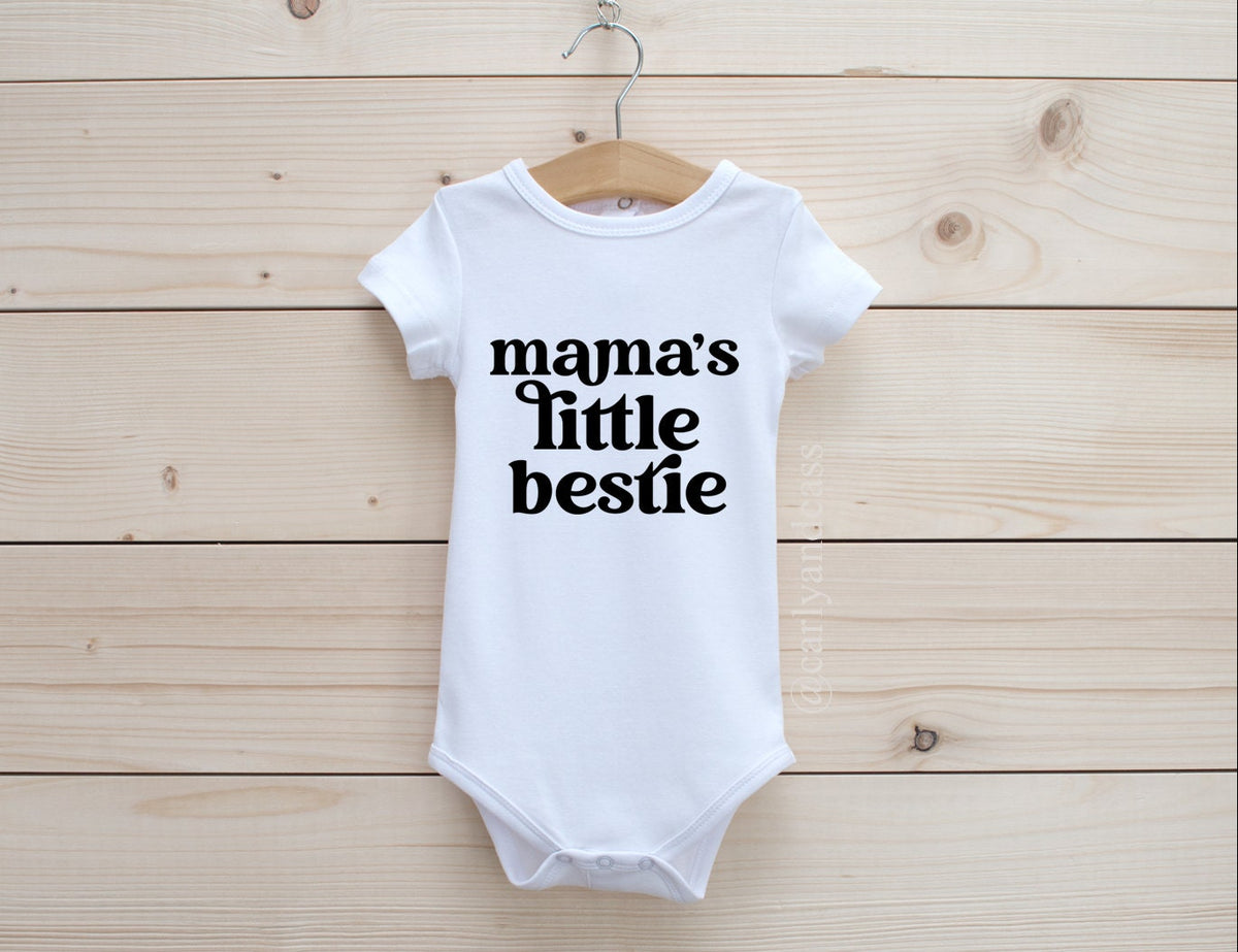 Mama's Bestie Baby One Piece