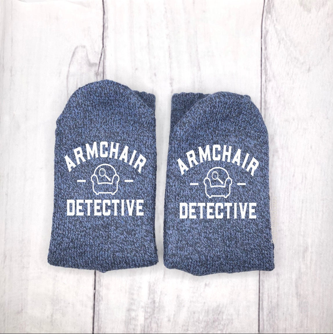 Armchair Detective Socks