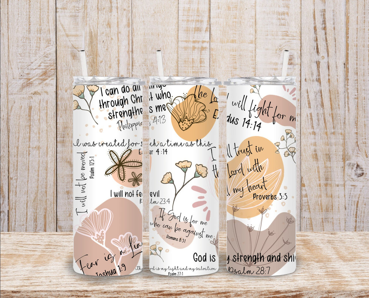 Bible Verse Tumbler