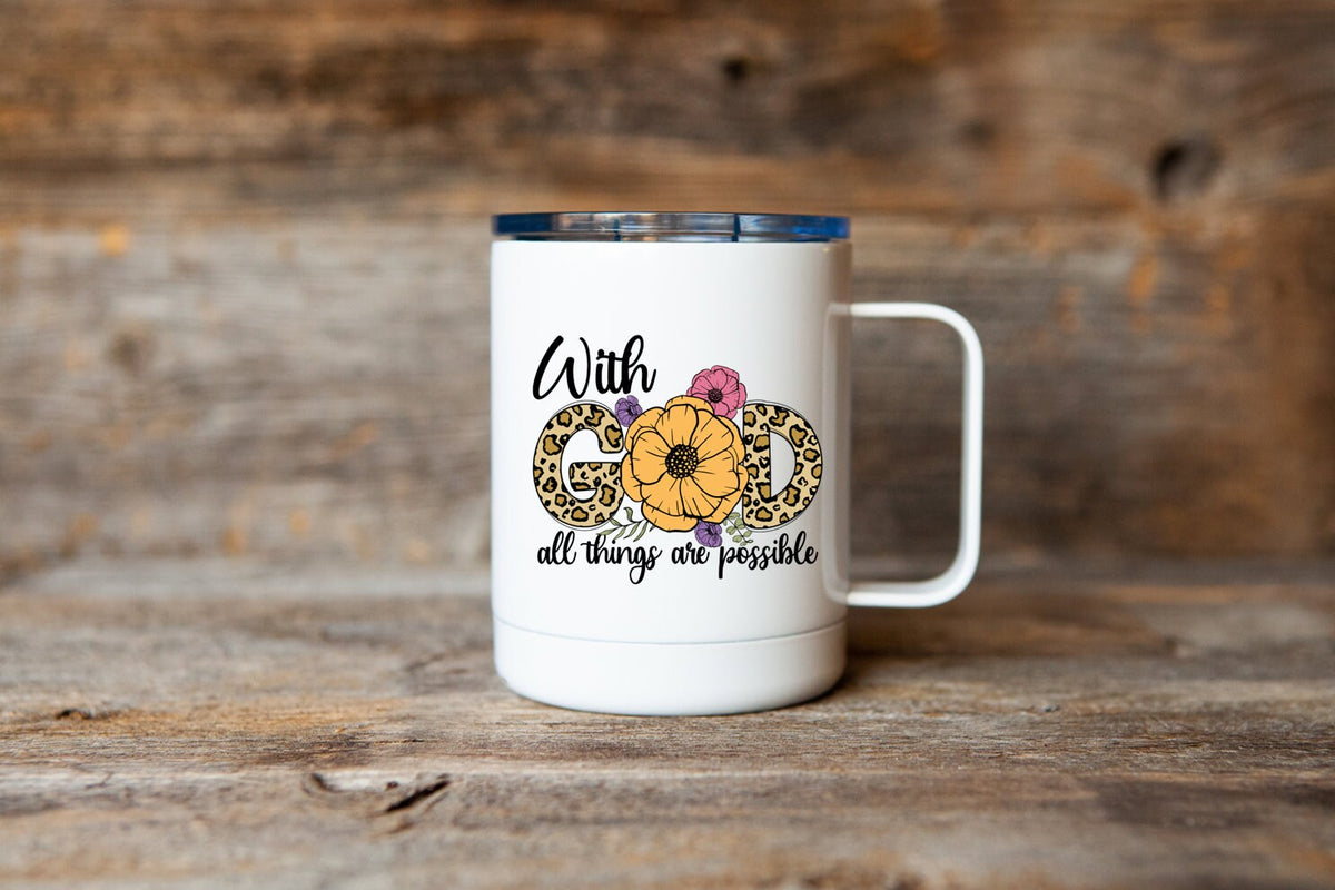 With God All Things Are Possible Mug