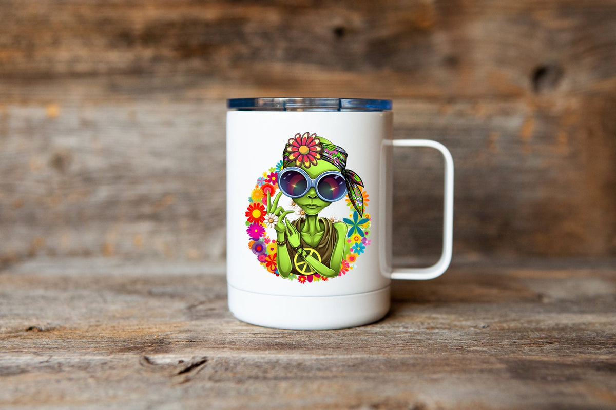 Hippie Aliens Mug