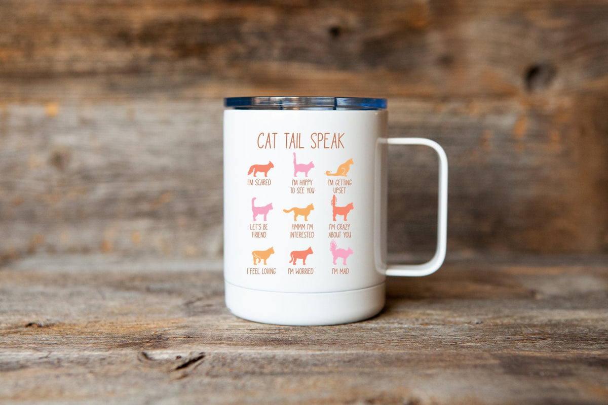 Cat Tail Speak Mug