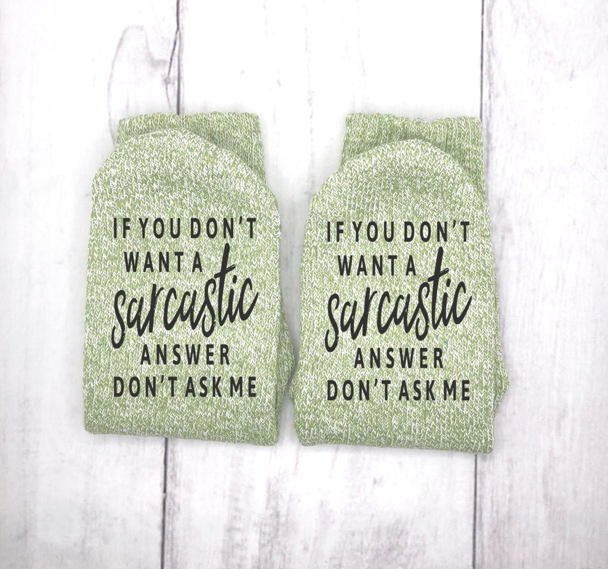 Sarcastic Socks