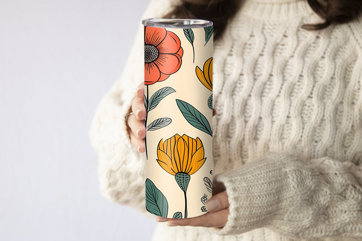 Floral Tumbler