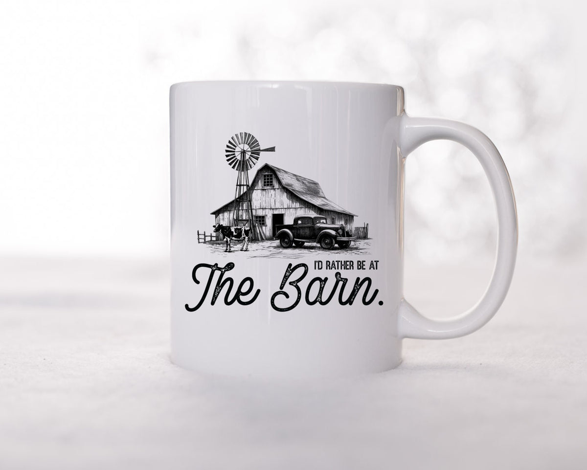 I'll be at the Barn Mug