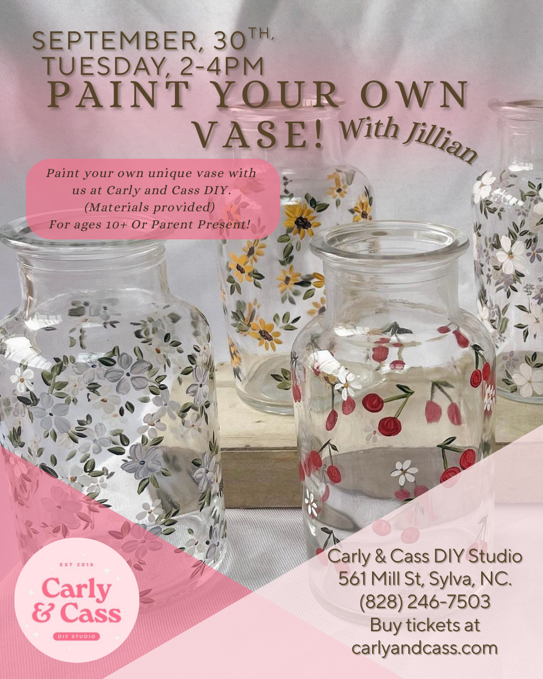 Paint a Vase Class